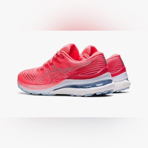 ASICS WOMEN'S GEL-KAYANO 28
RUNNING SHOES, 8.0 & 8.5, BLAZING CORAL/MIST - Picture 2 of 6